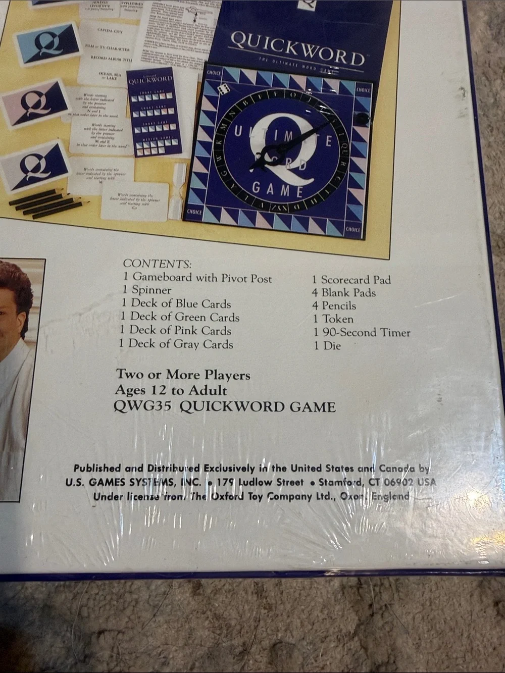 Vintage 1991 Quickword: The Ultimate Word Game